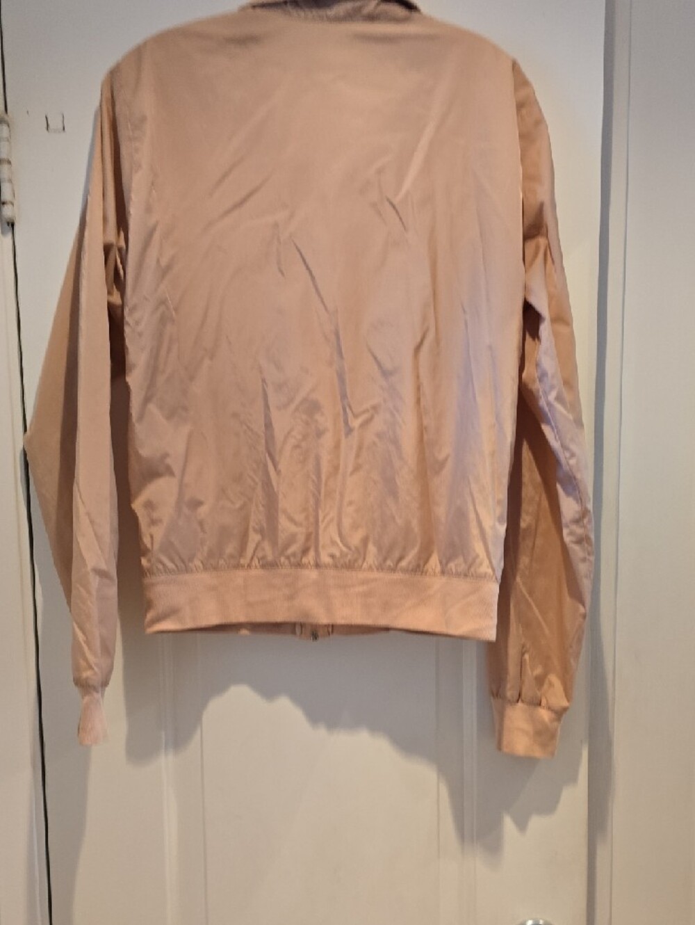 Standart American  Cream  Zip-Up Bomber Jacket S - Picture 8 of 8